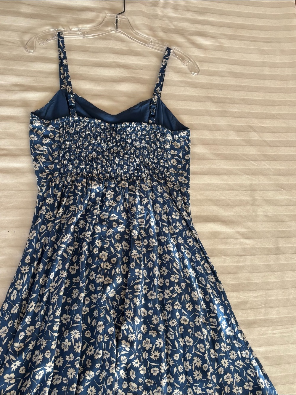 Old Navy Blue Floral Spaghetti-Strap Sundress Size S - Picture 10 of 14